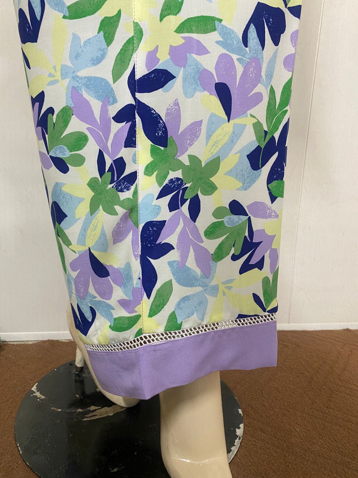Long tie-neckline top in premium China Linen Fabric. - Image 2